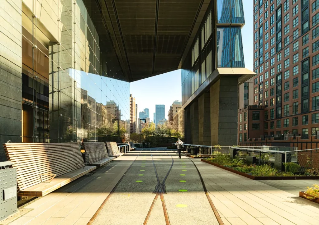 High Line Park in New York – urbane Landschaftsarchitektur mit Weitblick